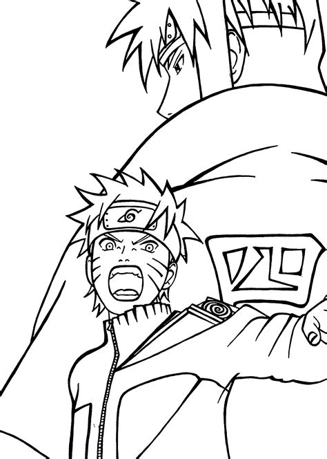 imagenes de naruto para colorear|dibujos de naruto para pintar.